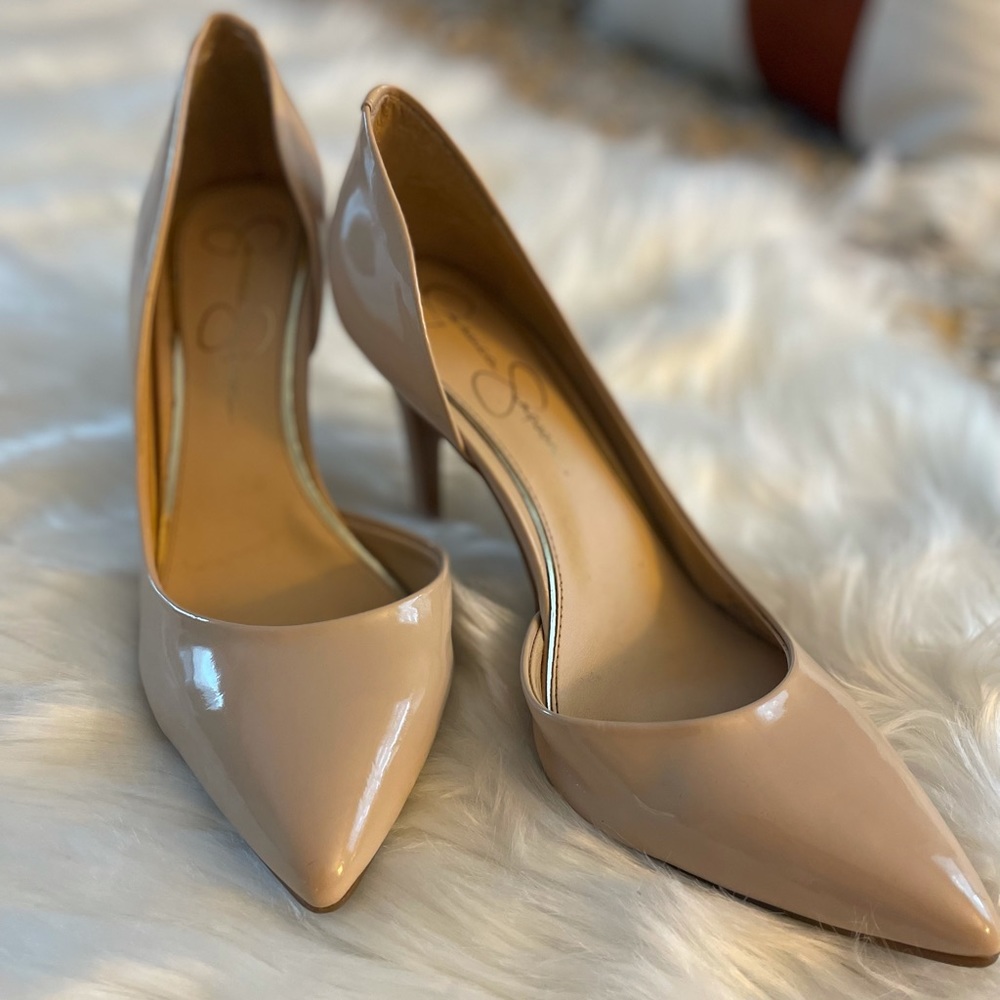 Nude Heels, Size 8